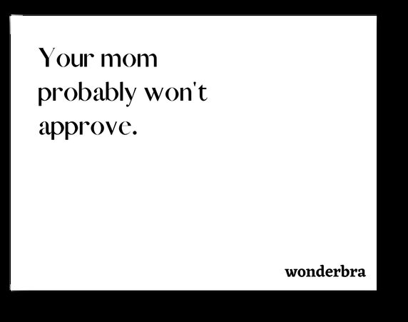 Wonderbra — work sample
